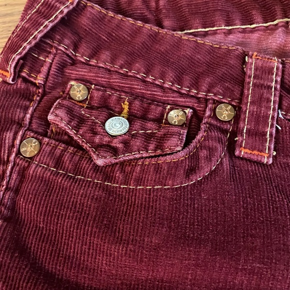 True Religion Red Cords - size 28 - Picture 11 of 11